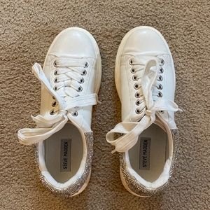 Steve Madden white sneakers